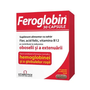 Feroglobin B12, 30 cápsulas, Vitabiotics