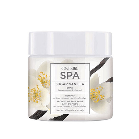 CND Spa Sugar Vaniglia sale marino emolliente per mani e piedi 425ml