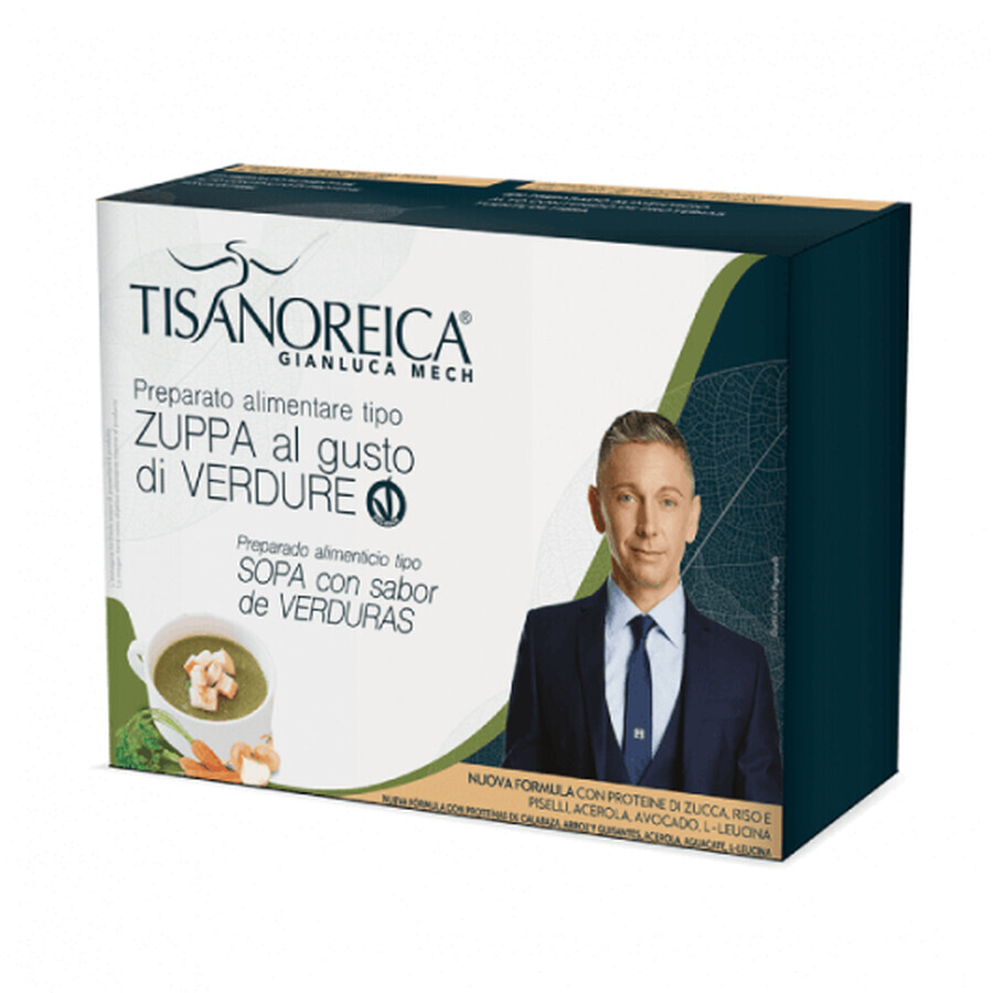 Zuppa di verdure aromatizzata Gianluca Mech Tisanoreica Zuppa di Verdure 136gr