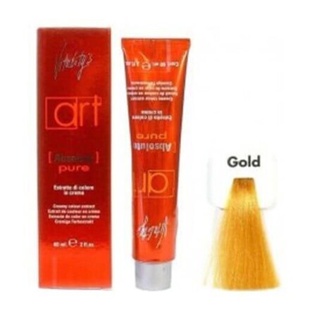 Vopsea permanenta de par Vitality's Art Absolute cu amoniac Pure Gold Fortifiant Culoare 60 ml