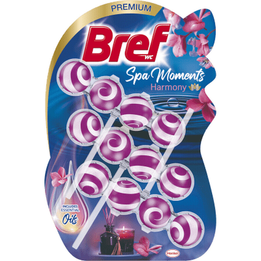 Bref Wellness Harmony toiletverfrisser, 3 stuks