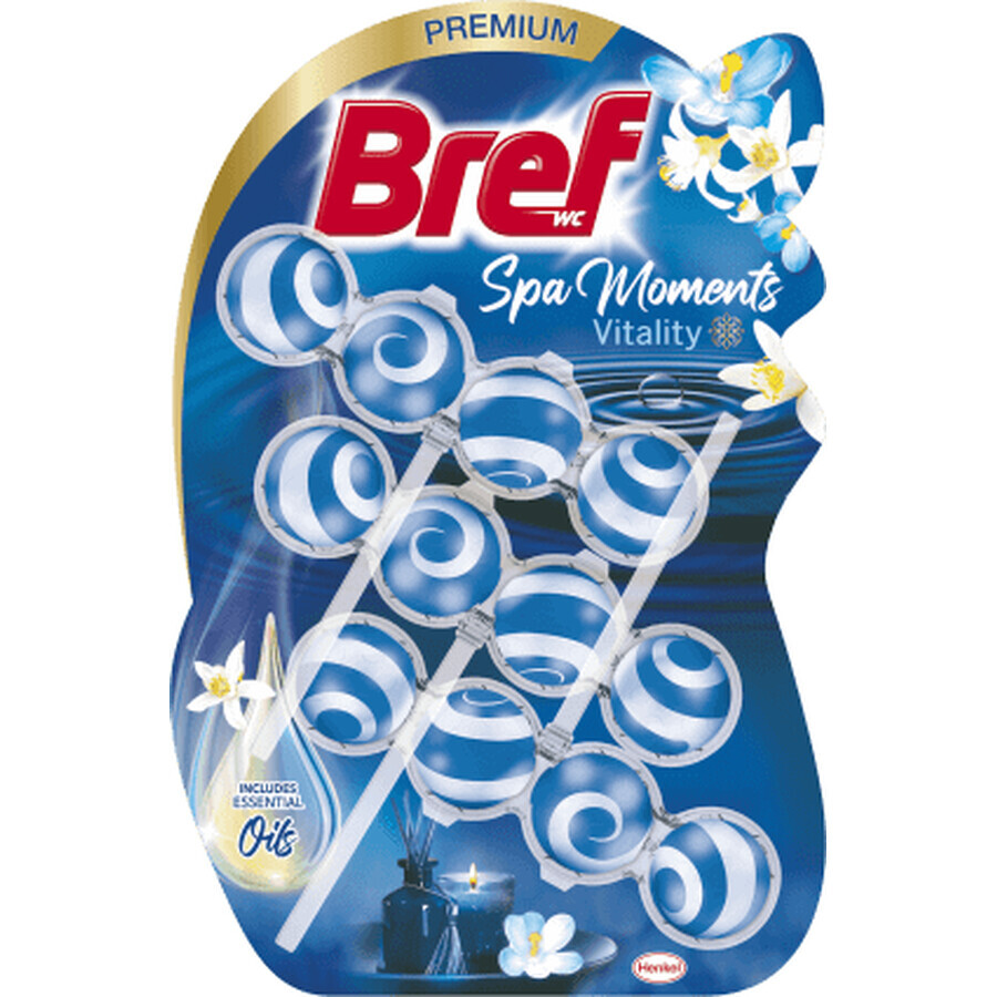 Bref Wellness Vitality Toiletverfrisser, 3 stuks