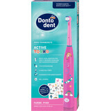 Dontodent Spazzolino con batterie Active Young rosa, 1 pz