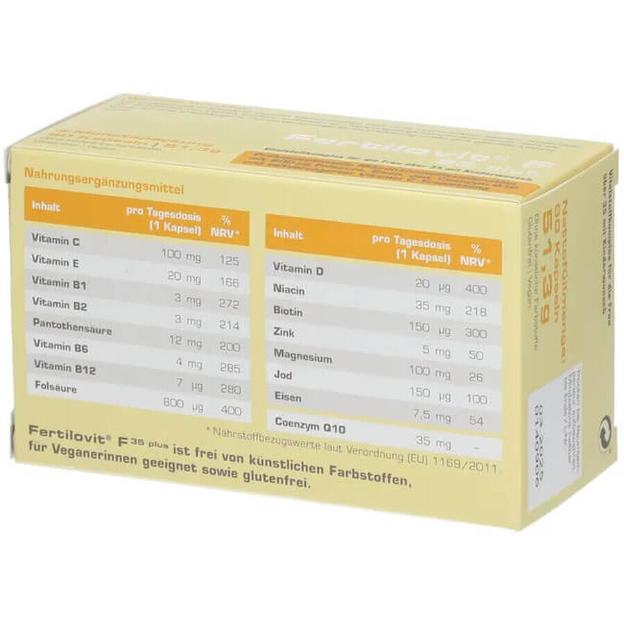 Fertilovit F 35 plus, 90 capsules, Gonadosan