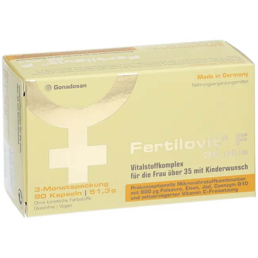 Fertilovit F 35 plus, 90 capsules, Gonadosan