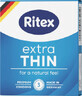 Ritex Prezervative EXTRA THIN, 3 stuks