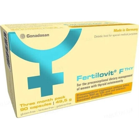 Fertilovit F THY, 30 capsule, Gonadosan