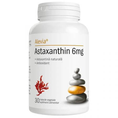 Astaxanthin 6 mg, 30 capsule, Alevia