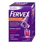 Fervex Erwachsene Himbeergeschmack, 8 Beutel, Upsa