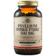 Psylliumzemelenvezel 500 mg, 200 capsules, Solgar