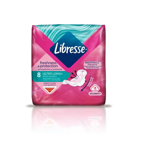 Ultra Long Absorbent, 8 pieces, Libresse