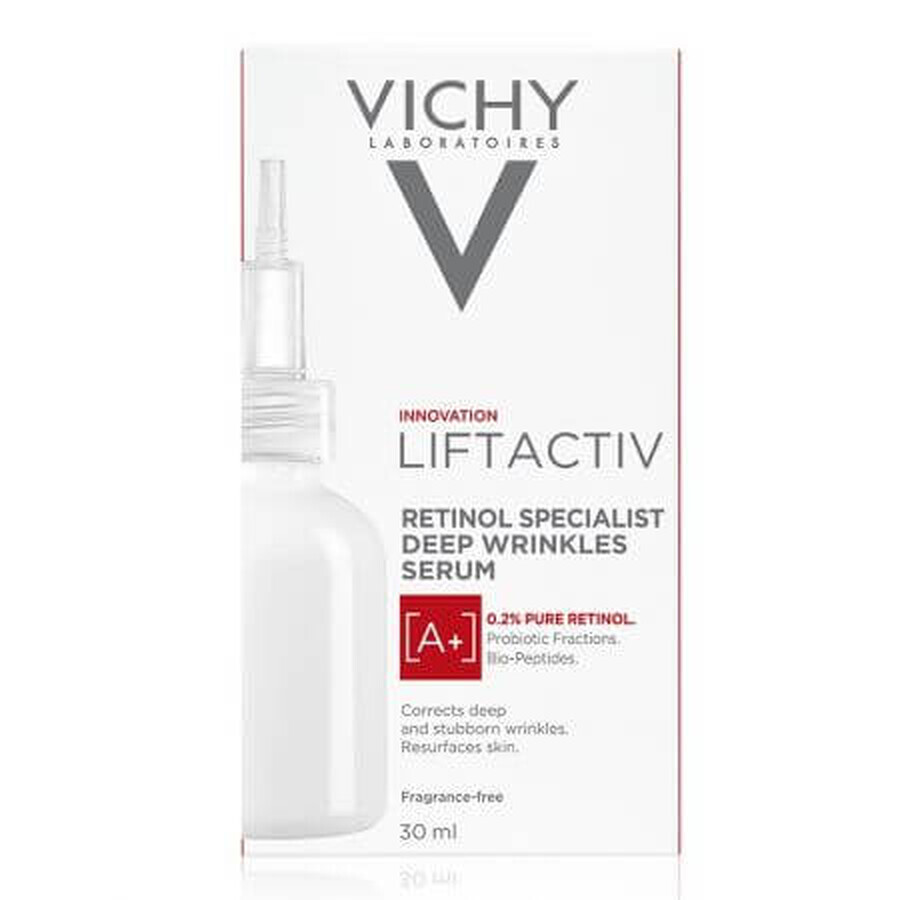 Vichy Liftactiv Specialist Sérum anti-rides au rétinol, 30 ml