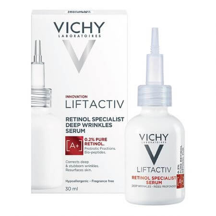 Vichy Liftactiv Specialist Sérum anti-rides au rétinol, 30 ml