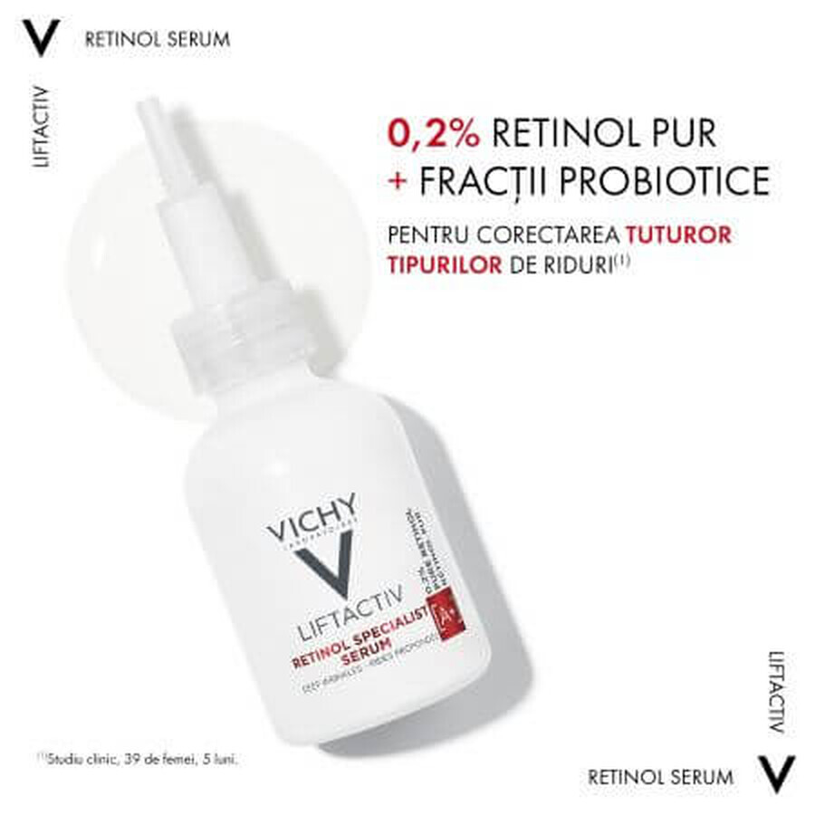 Vichy Liftactiv Specialist Anti-Falten-Serum mit Retinol, 30 ml