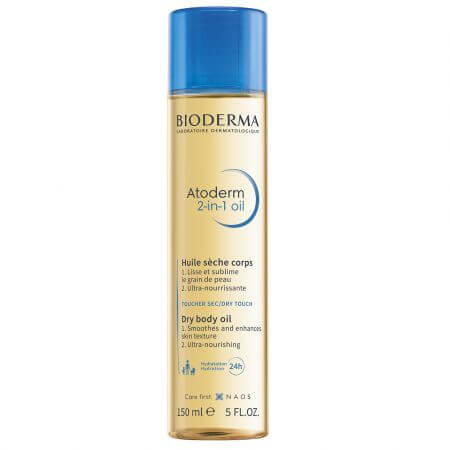 Atoderm Olio corpo 2 in 1, 150 ml, Bioderma