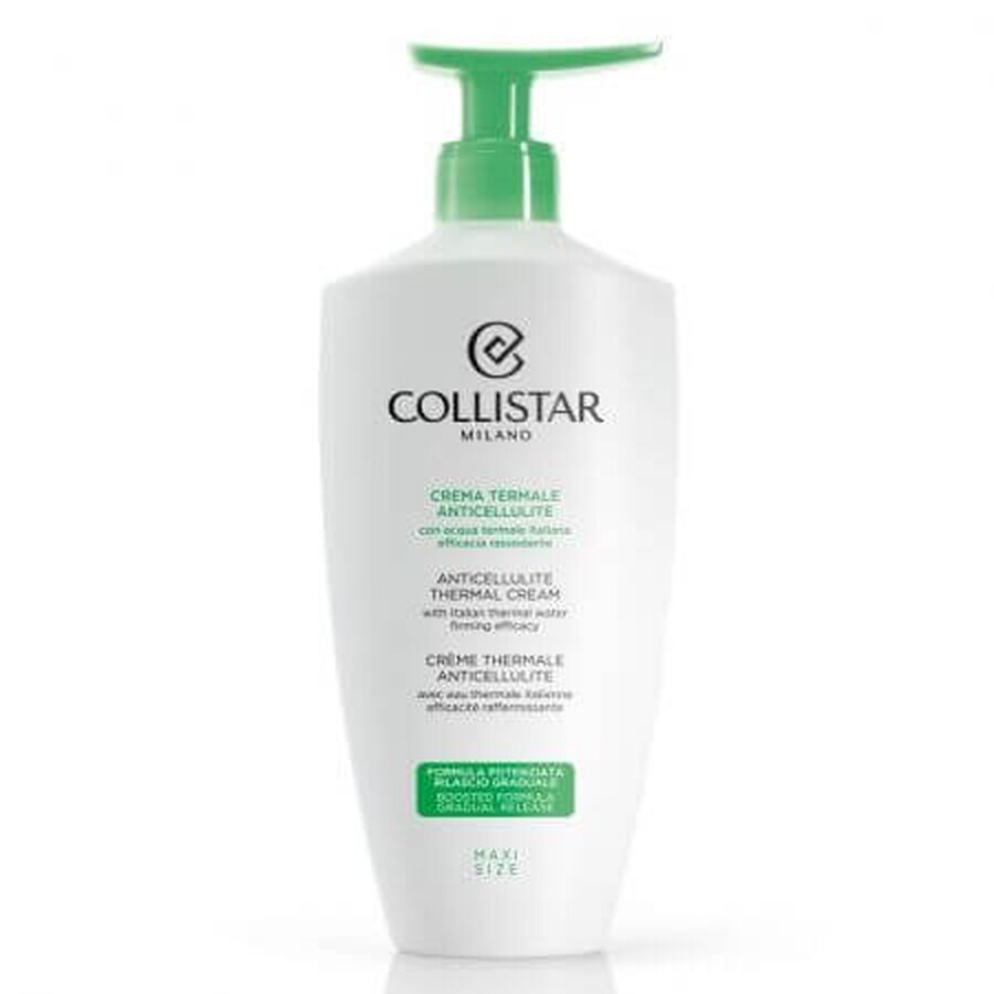 Crème anticellulite à l'eau thermale, 400 ml, Collistar