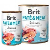 Pate &amp; Meat natvoer voor honden met zalm, 800 g, Brit