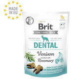 Snack met hertenvlees en rozemarijn voor honden Dental, 150 g, Brit