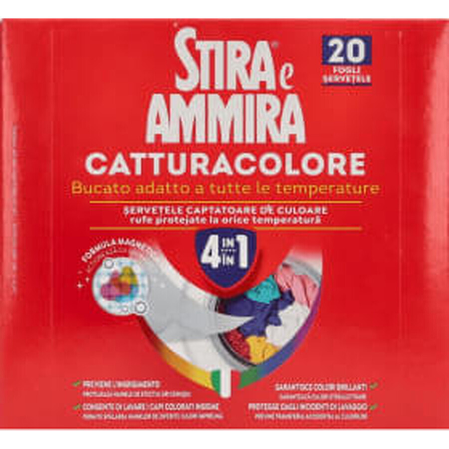 Stira Ammira Colour Capture doekjes, 20 stuks