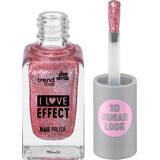 Trend !t up Effect Nail Polish 060 Pink Glitter, 8 ml