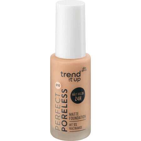 Trend !t up Perfect Poreless Matte Foundation 010 Light, 30 ml