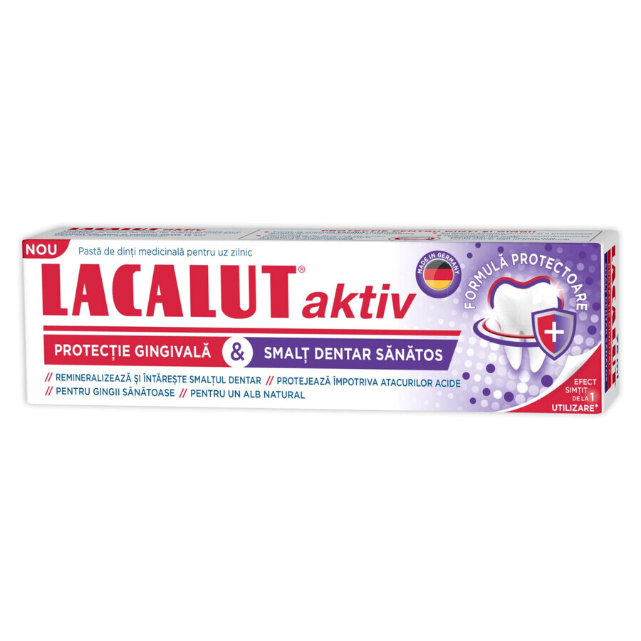 Toothpaste Aktiv Enamel, 75 ml, Lacalut