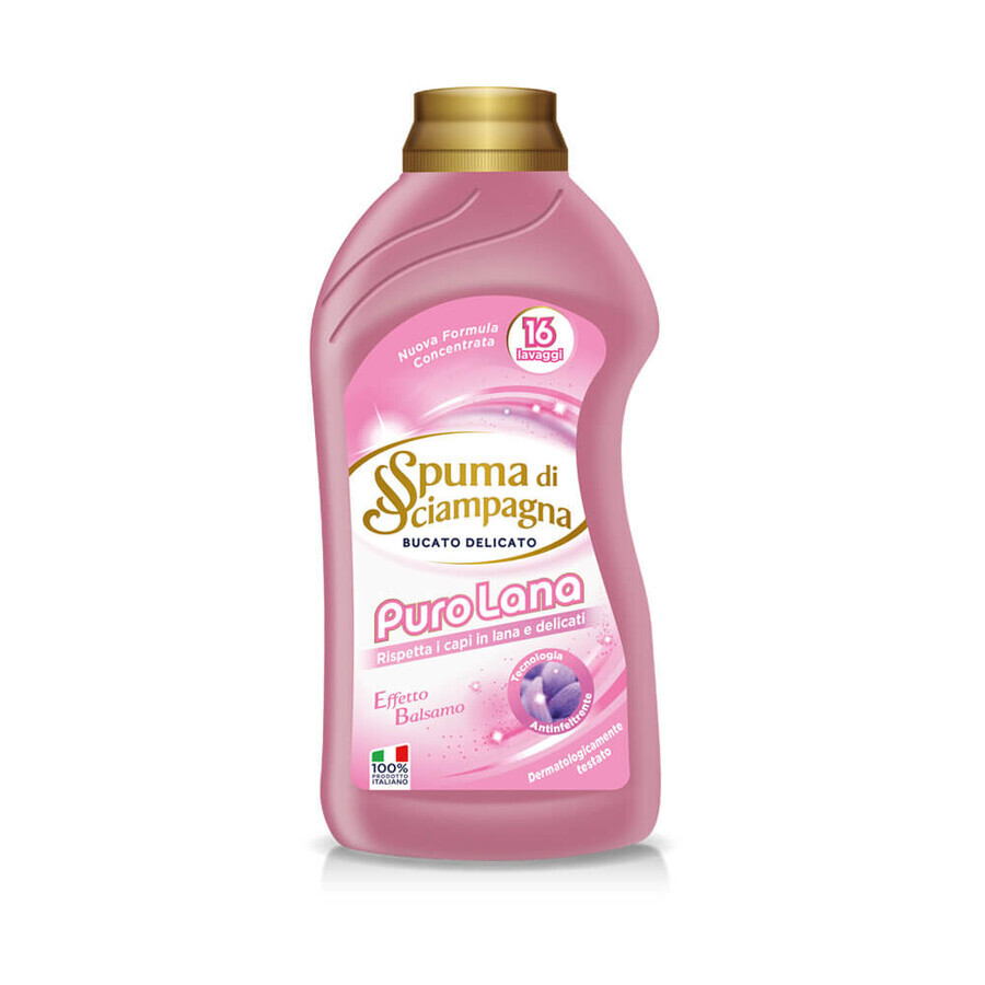 Detersivo per lana e bucato delicato, 800 ml, Spuma di Sciampagna