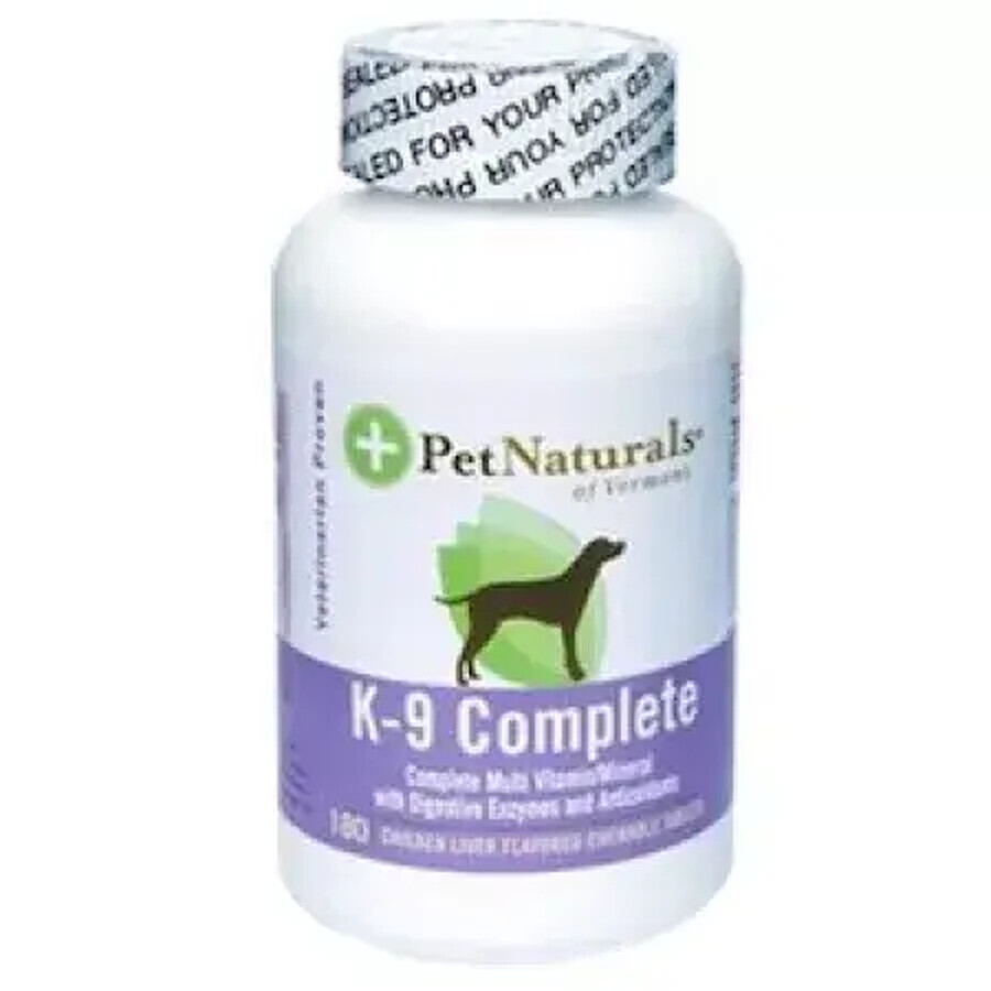 Suplemento para perros Complete K-9, 180 comprimidos, Pet Naturals