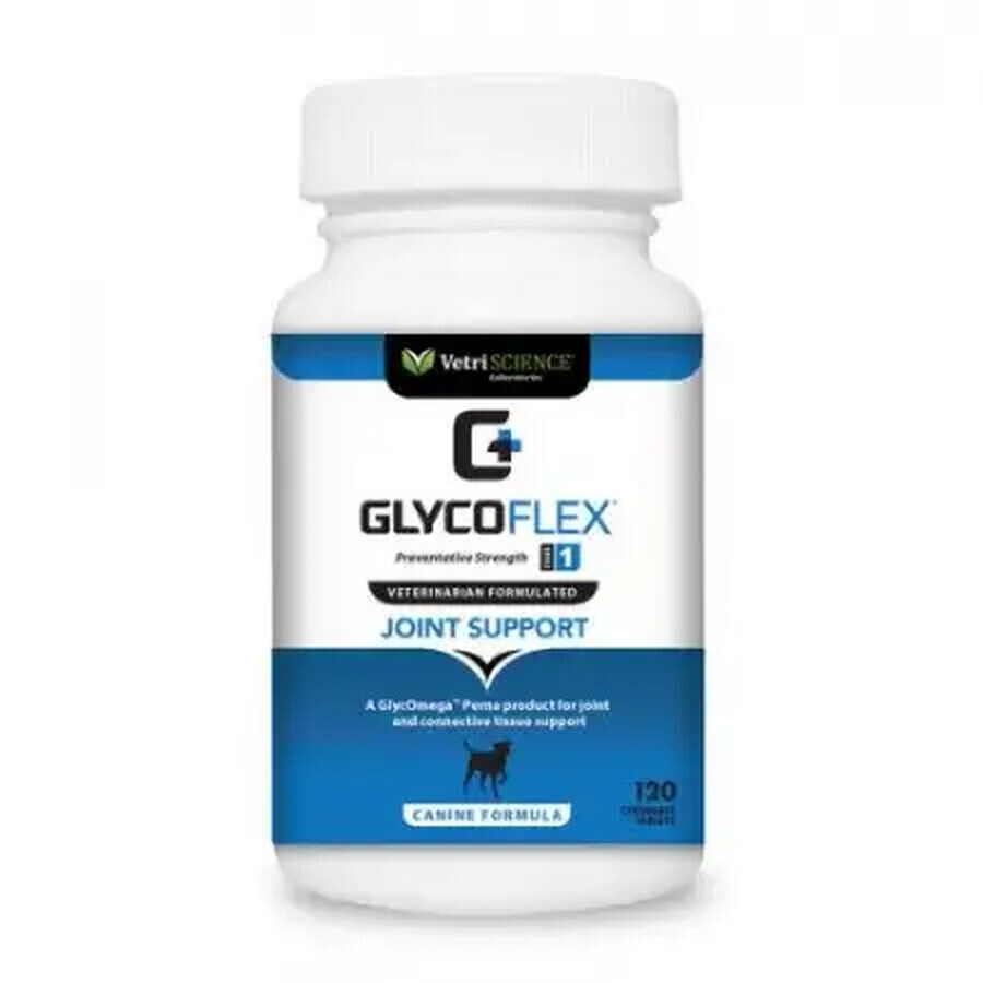 Supplement for the support of joints in dogs Glycoflex 1, 90 tablets, Vetri Science