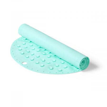 Covoras antiderapant pentru cadita, 70 x 35 cm, Menta, BabyOno