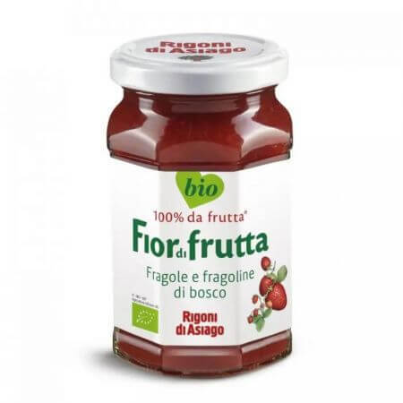 Biologische aardbeienjam, 250 g, Rigoni di Asiago