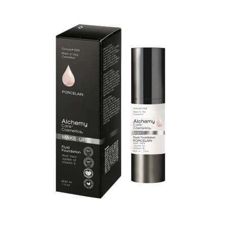 Fluid Foundation Fondotinta idratante in porcellana, 30 ml, Alchemy