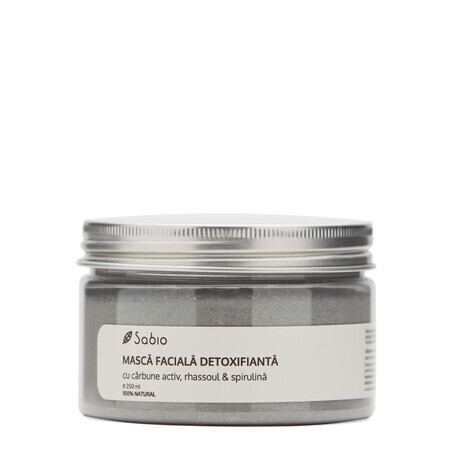 Detoxifying face mask, 250ml, Sabio