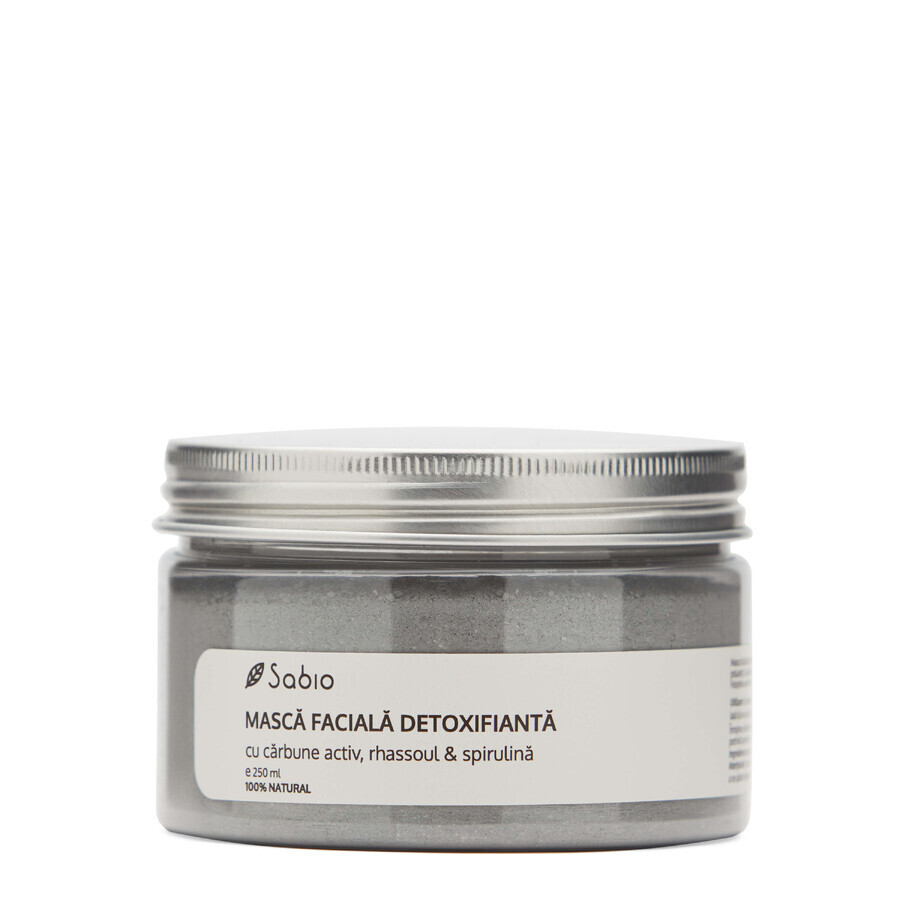 Detoxifying face mask, 250ml, Sabio