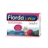 Fiorda Junior mit Himbeergeschmack, 15 Tabletten, Pflanzenextrakt