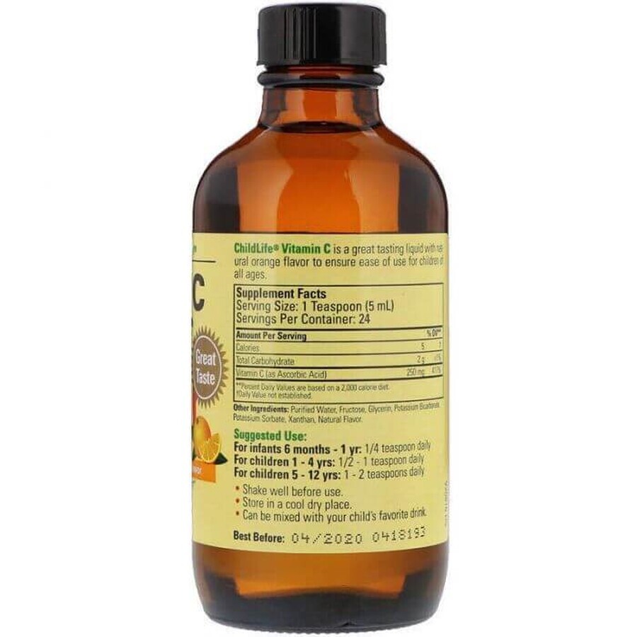 First Defense Sirop Childlife Essentials, 118.5 ml, Secom