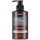 Honey &amp; Macadamia Nature shampoo with vanilla and amber flavour, 500 ml, Kundal