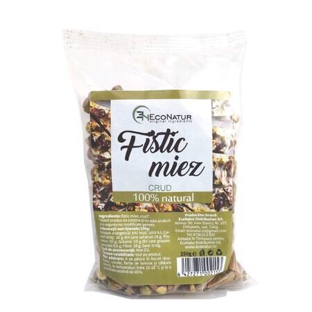 Amandes de pistaches crues, 250 g, Econatur