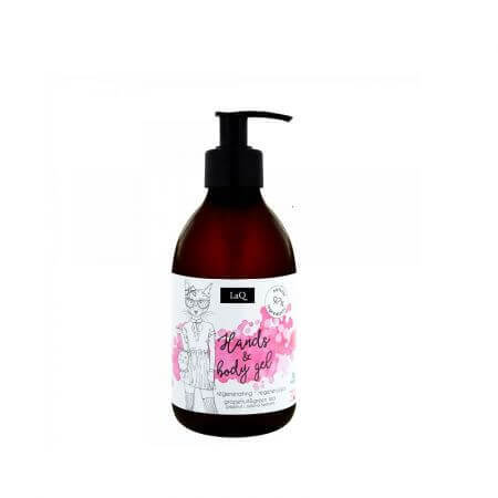 Hand- en lichaamsreinigingsgel met grapefruit en groene thee, 300 ml, LaQ