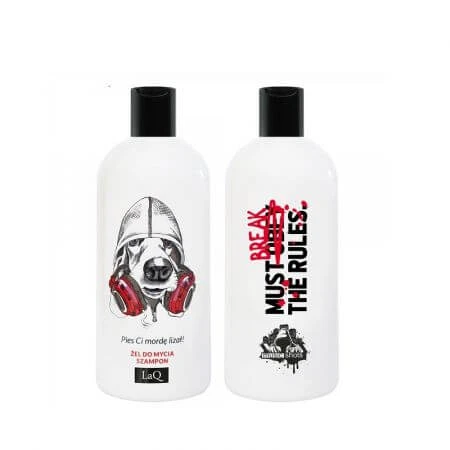 Douchegel en shampoo voor honden, 300 ml, LaQ