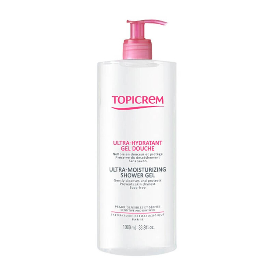 Gel doccia Topicrem UM, 1000 ml, NIGY