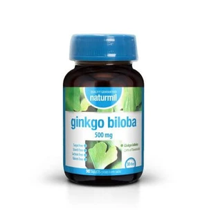 Ginkgo Biloba, 500 mg, 90 tabletek, Naturmil