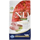 Droog quinoa en lam kattenvoer voor katten N&amp;D Weight Management, 1.5 kg, Farmina