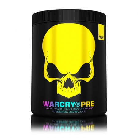 Pre-workout Warcry Electric Juice Smaak, 400 g, Genius Nutrition