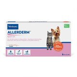 Dermatological product for skin application to dogs and cats under 10 kg Allerderm Spot On, 6 pipettes x 2 ml, Virbac