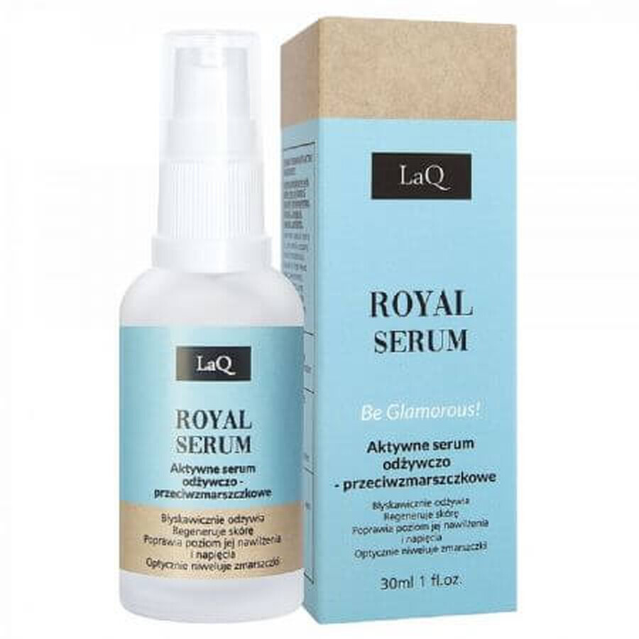 Hydraterend en antirimpelserum voor het gezicht Royal (nr.1), 30 ml, LaQ