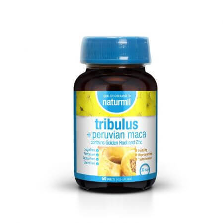 Tribulus + Peruaanse Maca, 60 tabletten, Naturmil