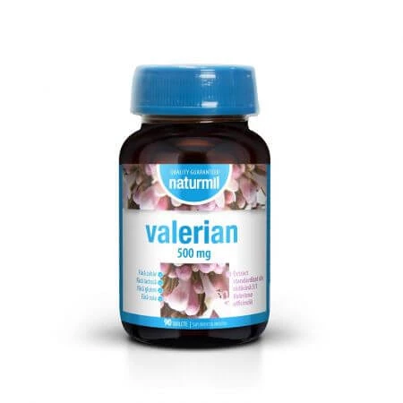 Valeriaan, 500 mg, 90 tabletten, Naturmil