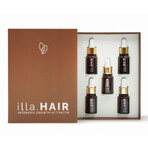 Sérum de traitement pour les cheveux, illa.HAIR, 5 flacons*50 ml, Evoepharm