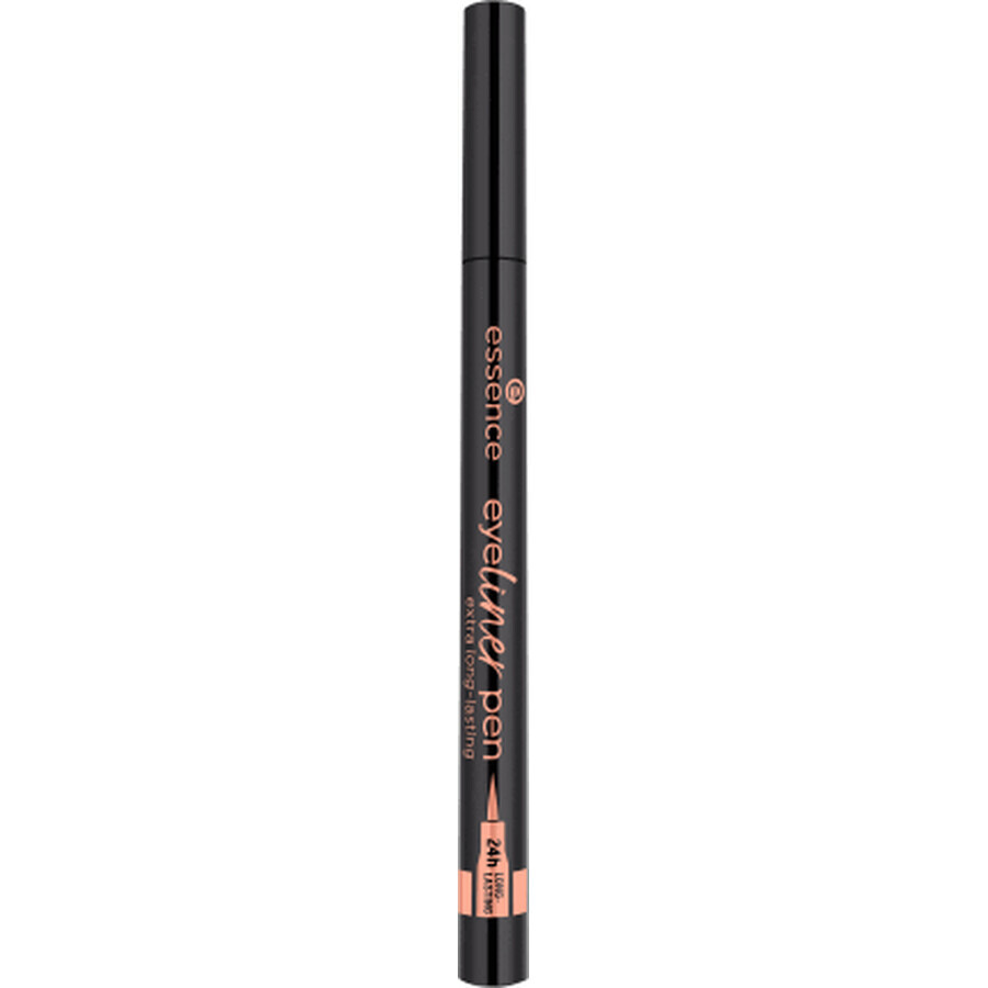 Essence Eyeliner Extra Langhoudende Eyeliner 010 Zwartste Zwart 1.1 ml